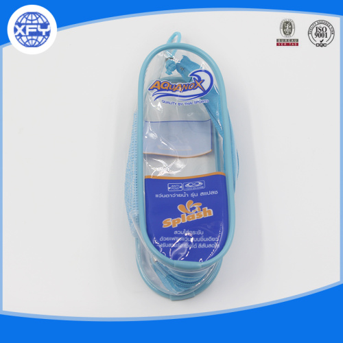 Transparent EVA PVC Plastic Zipper Bag