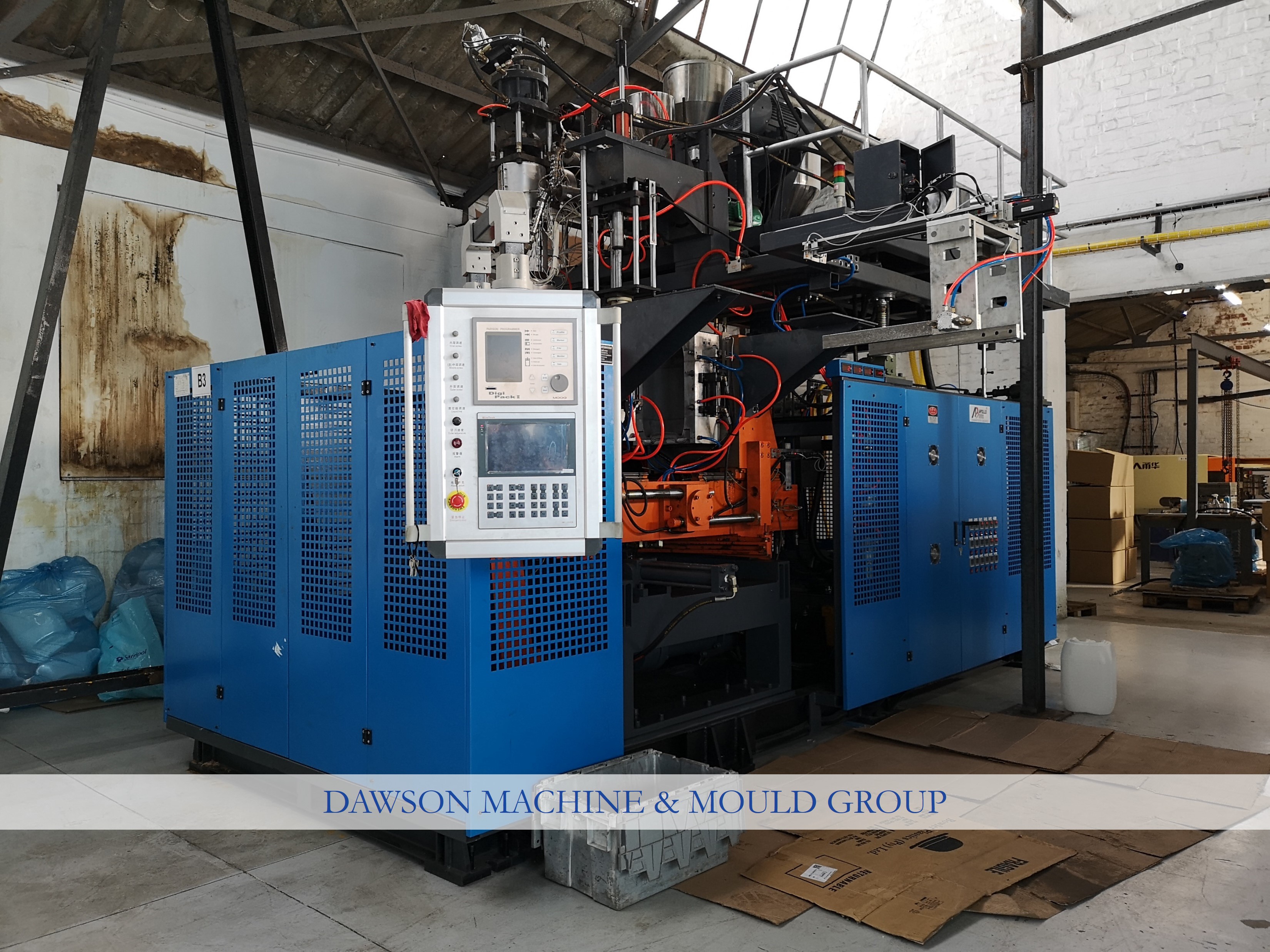 China 20L plastic jerry can production blow molding machine