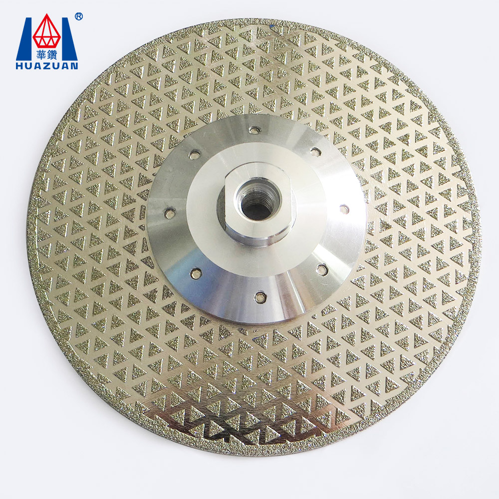 Super Thin Electroplated Diamond Saw Blade for Marble Cutting