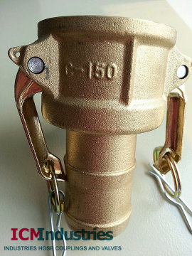 brass camlock coupling