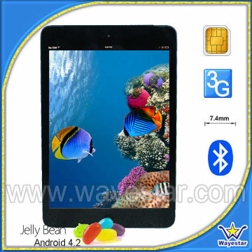 7.85 Inch IPS Android 4.2 Phablet 3G+2G 8GB ROM