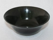 Black & Green Jade Bowl 30218