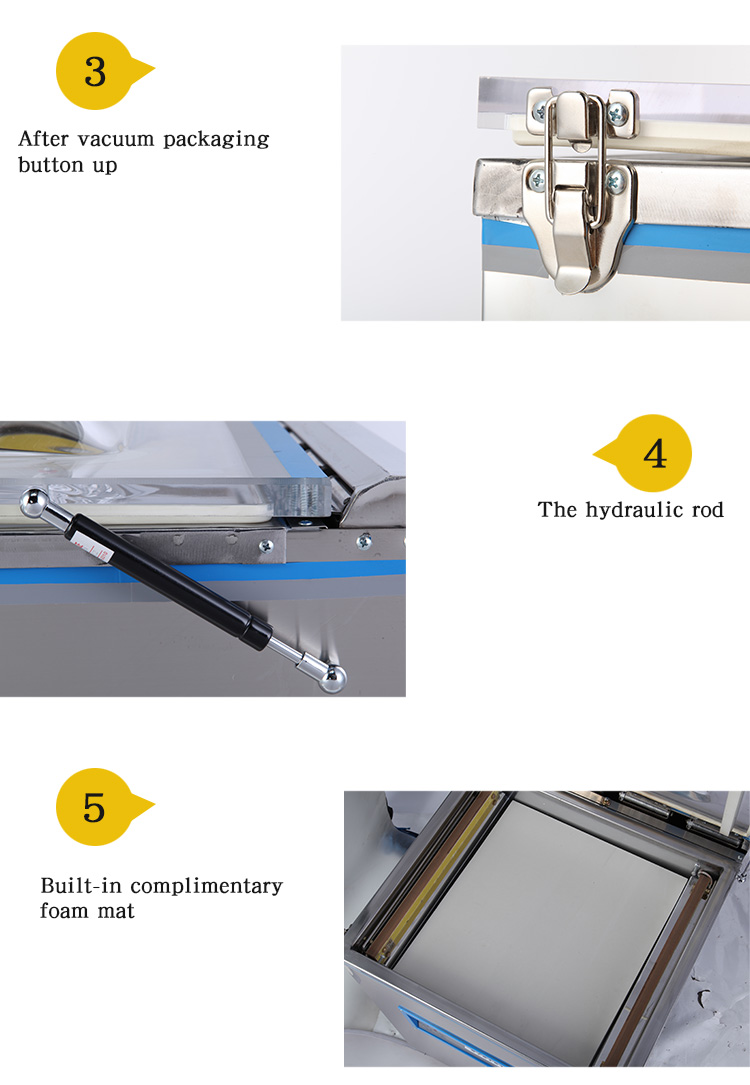 Single  chamber vacuum packing machine for meat,beef,sea food,Fruits, vegetables, dry goods, snacks,peanut,rice,chicken