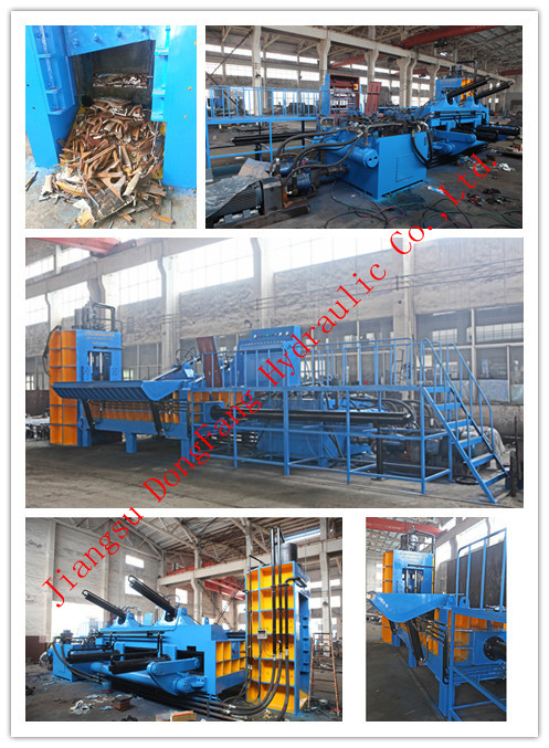 Hydraulic Metal Baler and Shear with CE (500 ton)