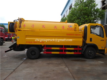 Dongfeng vacuum sewage suction tanker truck