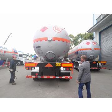 ถังแก๊สธรรมชาติ Lpg Gas Tanker Semi Trailer