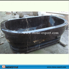 Natural Black Marble Tubs