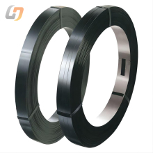 12.7mm Black Painted Waxed Oscillated Winding Steel Strapping Band