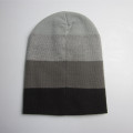 Men Acrylic Striped Cuff Beanie