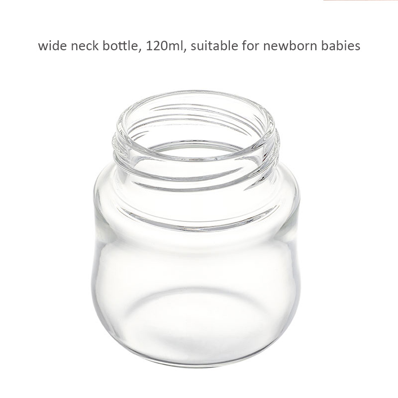 Mushroom Shape Baby Feeder Bottle Glass Feeding Bottles