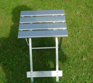 Portable Aluminum folding stool fold chair fishing fold stool