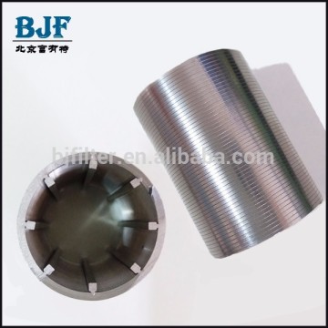 stainless steel 304 wedge wire welding slot tube filter pipe