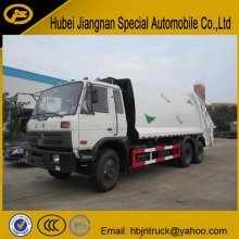 16 cubic meters Rear Loader Garbage Compactor Truck