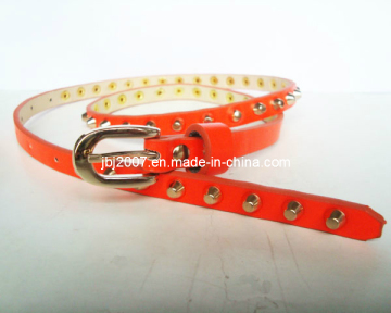 Kids Studded Leather Belts Stud Fashion