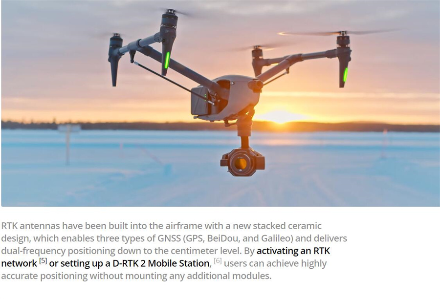 Cinema level Full-frame 8K DJI Inspire 3 drone with Night-Vision FPV Camera