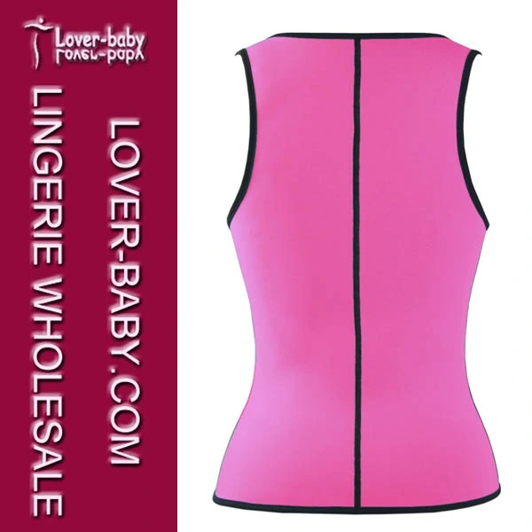 Zipper Gym Women's Neoprene Thermal Ultra Sweat Vest (L42659-1)