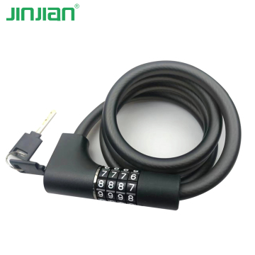 Latest design key and combination bike cable lock