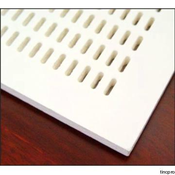 Long Circular Sound Absorbtion Plank Ceiling