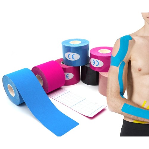 ผ้า 100% ขั้นสูงที่สุด Kinesiology Tape Pre Cut