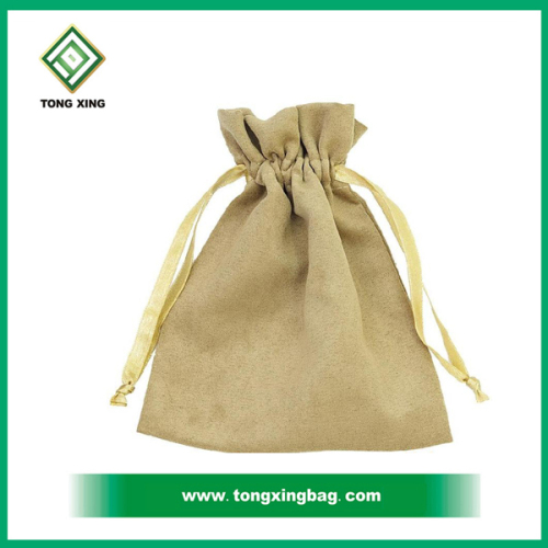 Nature Jute Burlap Drawstring Gift Bag