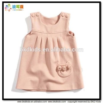 BKD kids clothes china for handmade flower kids sleeveless dresses