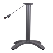 Height adjustable lifting table base