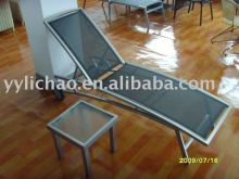 garden aluminum sun bath lounger bed