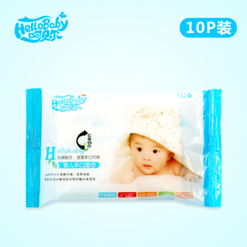 10PCS Baby Wet Wipes Manufactures in USA Facial for Cleaning, Moisturizing and Skin Care
