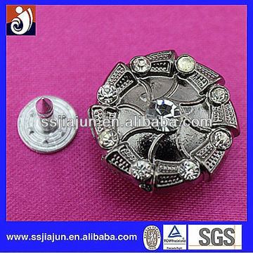 High Quality metal jean shoes apparel buttons