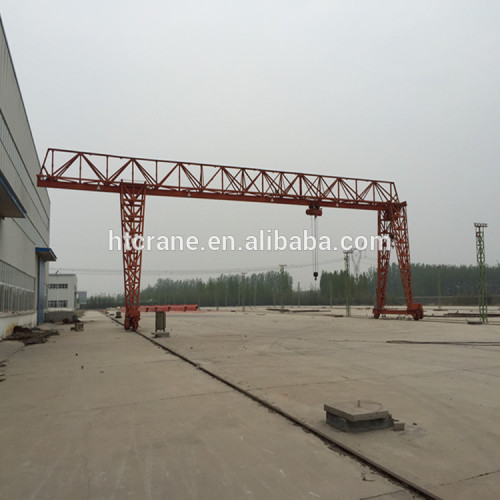 rail mounted container gantry crane with lattice truss structure