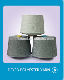 100% vergin fiber polyester yarn