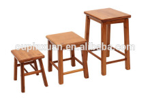 Wholesale outdoor dining bench 100% bamboo high quantity bamboo stool