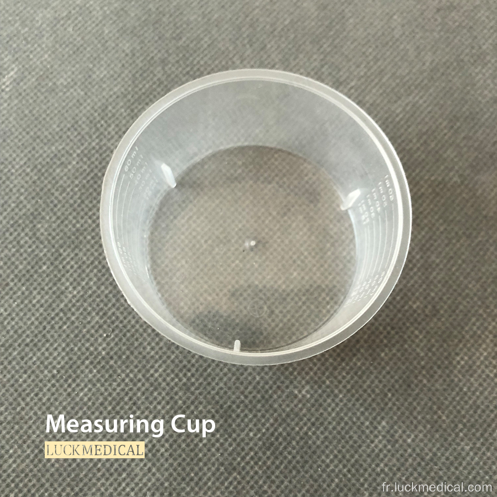 Cup de mesure médicale 60 ml / 90 ml / 150 ml