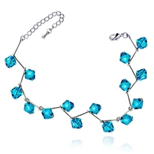 Fashion Accessorise Charm Costume Jewelry Crystal Bracelet