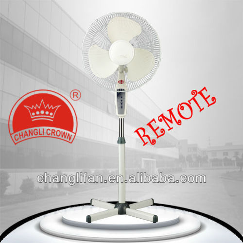 electric stand remote fan