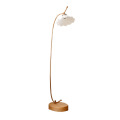 LEDER Hohe moderne Holzlampen