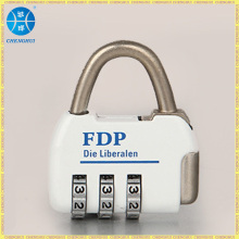 Pringint code lock can be printing with your logo luggage lock and lock code lock