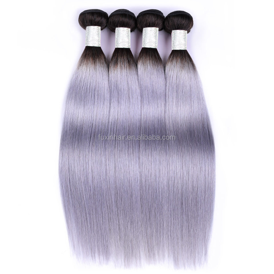 fast delivery top selling factory 100% cuticle aligned human hair grey hair bundles