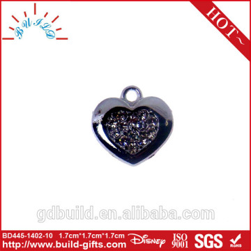 heart pendant of two halves meaningful pendant necklace heart pendant