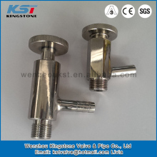 Food grade sanitary stainless steel ss304 sampling valves with certificates