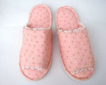 cotton print slipper