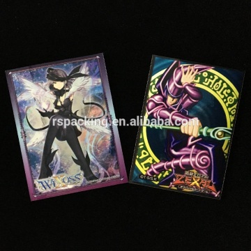 Good packed game card sleeves, custom trading card sleeves