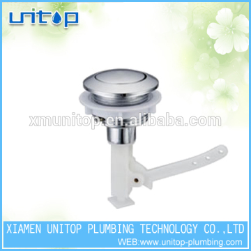 push button flapper flush valve bathroom toilet push button