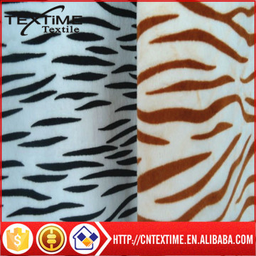 printed mattress micro velvet fabric