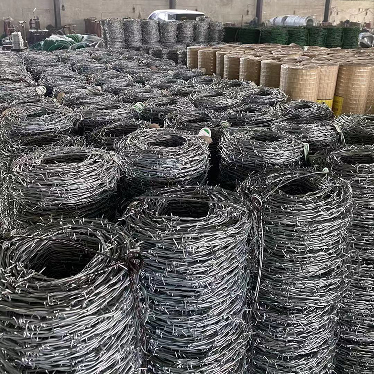 long sharp barbed wire mesh heavy duty galvanized barbed wire mesh welded steel wire mesh