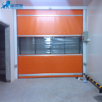 Industri Berkelajuan Tinggi Rolling Shutter Warehouse Door