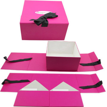 folding box ribbon closures