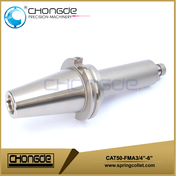 CAT50 Face Shell Mill Porte-outils 3/4&quot; Pilot Dia. 6&quot; Projection