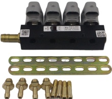 IG1 Style 4-Cylinder LPG/CNG Rail Injection for Autogas