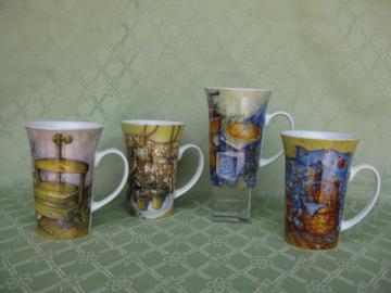 Hand - Painted Coffee Mug